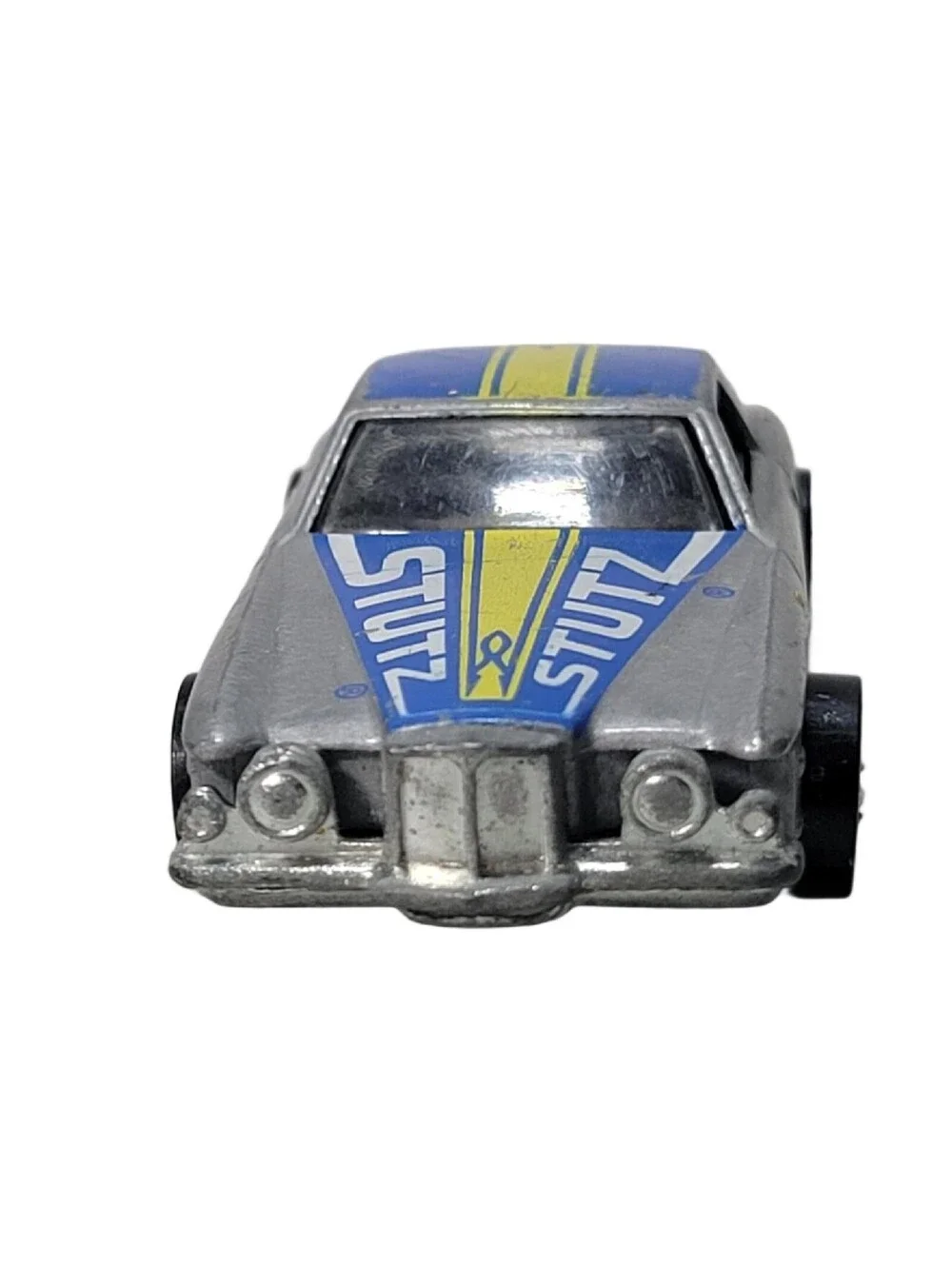 Vintage 1979 Mattel Hot Wheels Stutz Blackhawk Silver Diecast Car Hong Kong